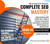 E-Commerce SEO Mastery Course